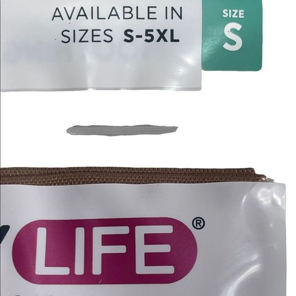 Jockey Life No-Chafe Seamfree Slipshort 5XL White Non-Compression Smoothing - Picture 4 of 6